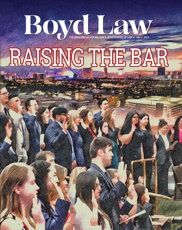 cover of the Boyd Law Magazine 2025