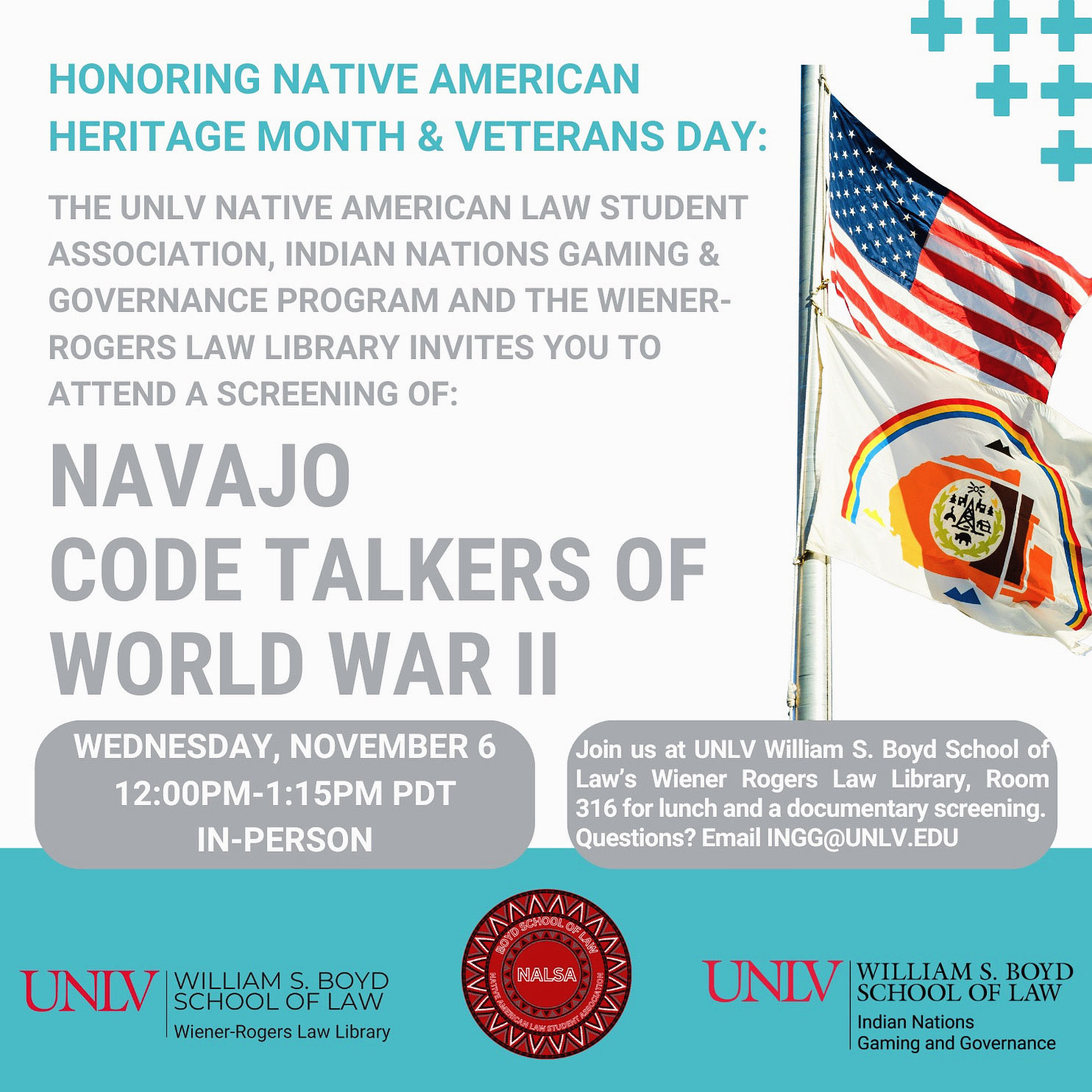 navajo code talkers flyer