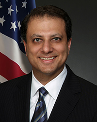 Preet Bharara, Former U.S. Attorney for the Southern District of New York