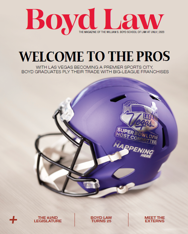 cover of the 2023 Boyd Law Magazine