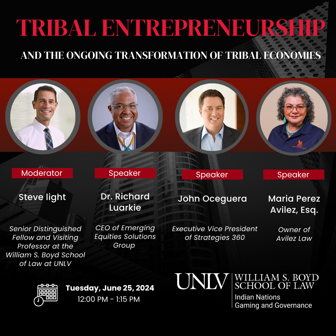 tribal entrepreneurship panel flyer